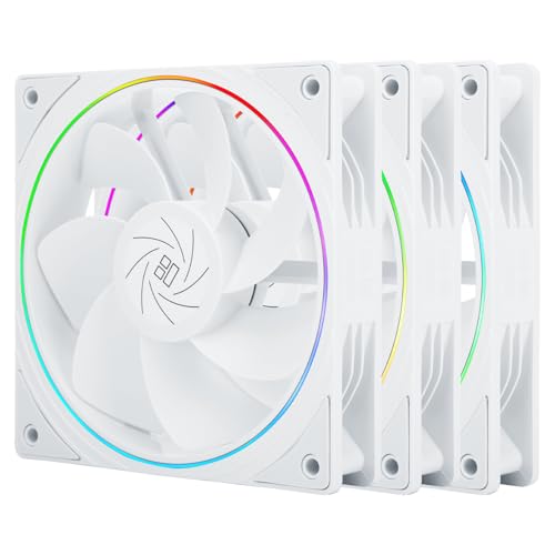 Thermalright TL-S12RW X3 47.6 CFM 120 mm Fans 3-Pack