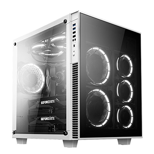 Anidees AI Crystal Cube ATX Mid Tower Case