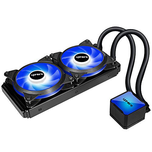 upHere CC2402-usa 49.7 CFM Liquid CPU Cooler