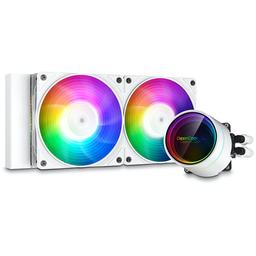 Deepcool CASTLE 240EX A-RGB 69.34 CFM Liquid CPU Cooler