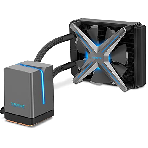 Inter-Tech ALSEYE X120 56.3 CFM Liquid CPU Cooler