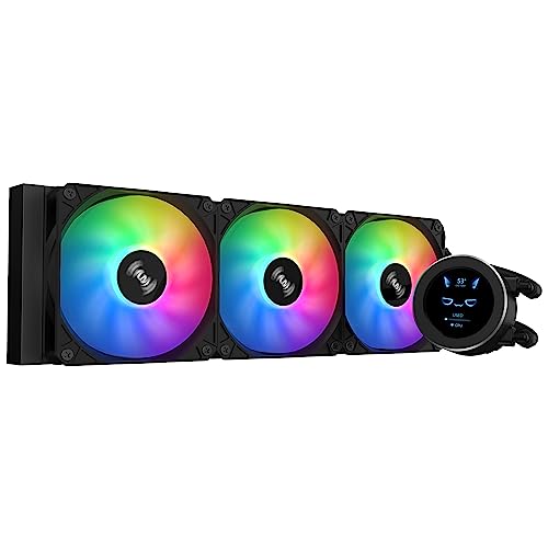 SAMA SM360 LCD 71.1 CFM Liquid CPU Cooler