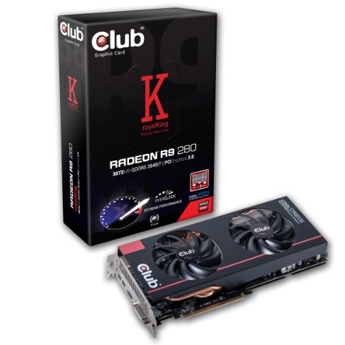 Club 3D royalKing Radeon R9 280 3 GB Graphics Card