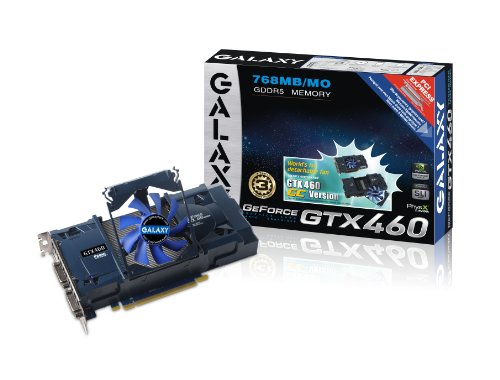 Galaxy 60XMH6HS3HMW GeForce GTX 460 768 MB Graphics Card