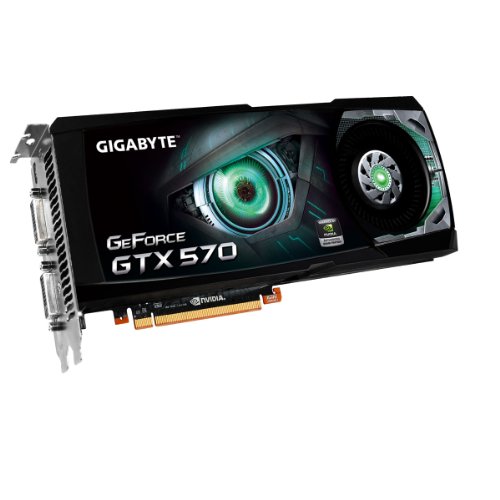 Gigabyte GV-N570D5-13I-B GeForce GTX 570 1.25 GB Graphics Card