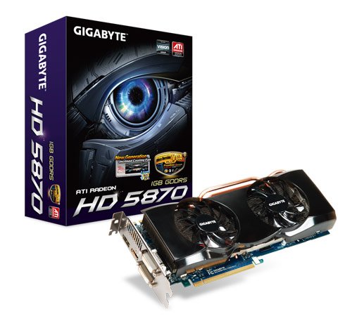 Gigabyte GV-R587OC-1GD Radeon HD 5870 1 GB Graphics Card