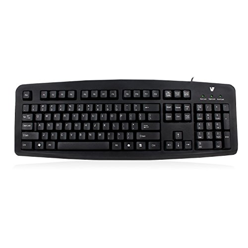 V7 KC0D2-5N6 Wired Standard Keyboard