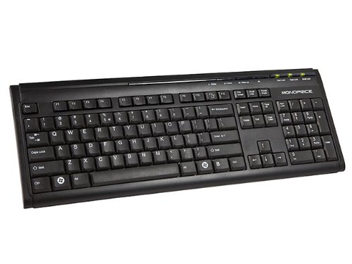 Monoprice K9 Wired Standard Keyboard