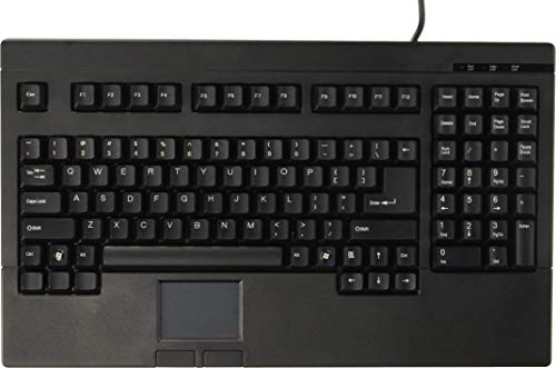 SolidTek KB-730BU Wired Mini Keyboard With Touchpad