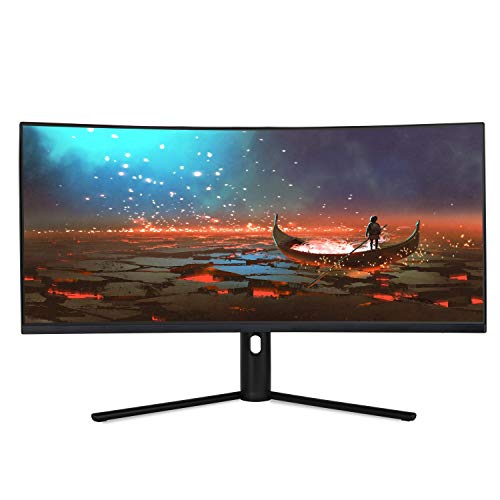 electriQ eiQ-34SUWD144FSHQ 34.0" 3440 x 1440 144 Hz Curved Monitor