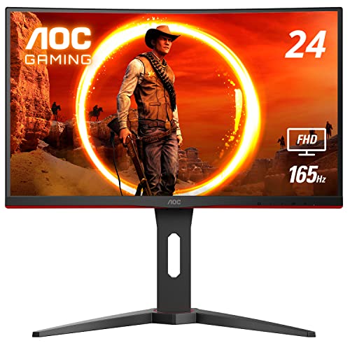 AOC C24G1A 23.6" 1920 x 1080 165 Hz Curved Monitor