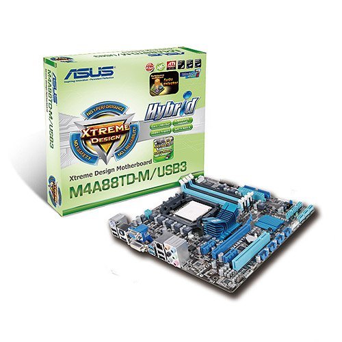 Asus M4A88TD-M/USB3 Micro ATX AM3 Motherboard