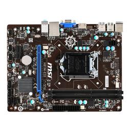 MSI H81M-E33 Micro ATX LGA1150 Motherboard