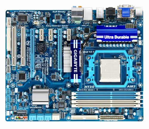 Gigabyte GA-890GPA-UD3H ATX AM3 Motherboard