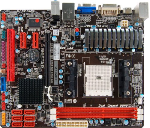 Biostar TA75MH2 Micro ATX FM2 Motherboard