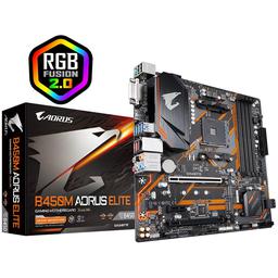 Gigabyte B450M AORUS ELITE Micro ATX AM4 Motherboard