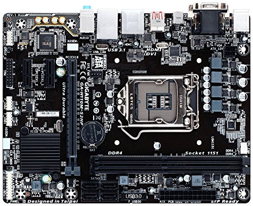 Gigabyte GA-H110M-S2HP Micro ATX LGA1151 Motherboard