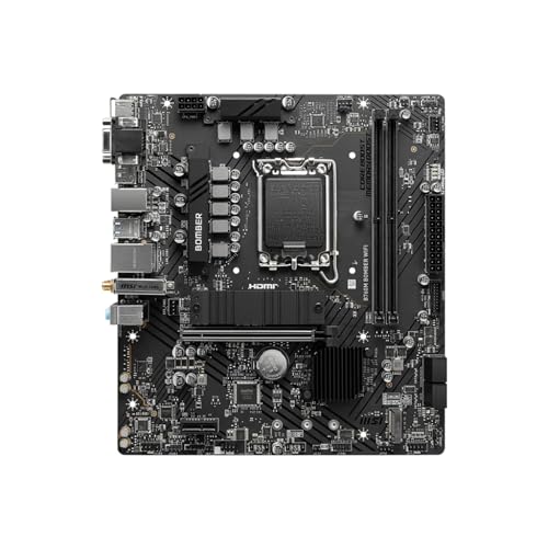 MSI B760M BOMBER WIFI Micro ATX LGA1700 Motherboard