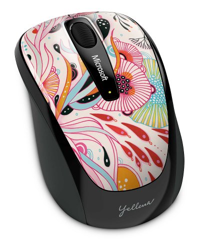 Microsoft L2 Mobile Mouse 3500 Artist James Wireless Optical Mouse