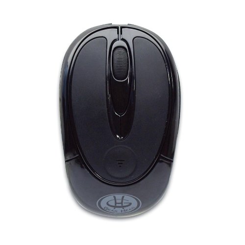 Gear Head MP2350BLK Wireless Optical Mouse