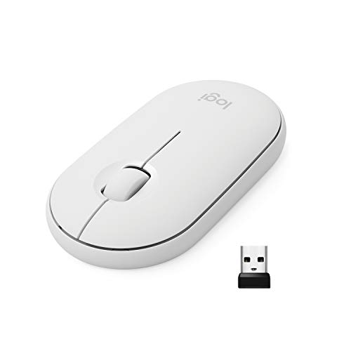 Logitech PEBBLE M350 Bluetooth/Wireless/Wired Optical Mouse