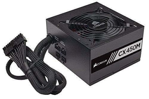 Corsair CX450M (2015) 450 W 80+ Bronze Certified Semi-modular ATX Power Supply