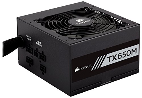 Corsair TX650M Gold 650 W 80+ Gold Certified Semi-modular ATX Power Supply