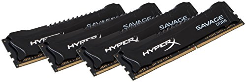 Kingston HyperX Savage 32 GB (4 x 8 GB) DDR4-3000 CL15 Memory
