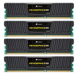 Corsair Vengeance LP 32 GB (4 x 8 GB) DDR3-1600 CL9 Memory