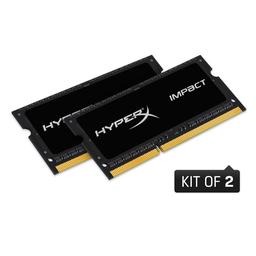 Kingston Impact Black 16 GB (2 x 8 GB) DDR3-1600 SODIMM CL9 Memory