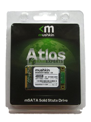 Mushkin Atlas Deluxe 480 GB mSATA Solid State Drive