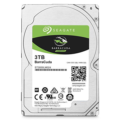 Seagate BarraCuda 3 TB 2.5" 5400 RPM Internal Hard Drive