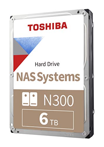 Toshiba N300 6 TB 3.5" 7200 RPM Internal Hard Drive