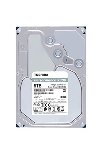 Toshiba X300 8 TB 3.5" 7200 RPM Internal Hard Drive