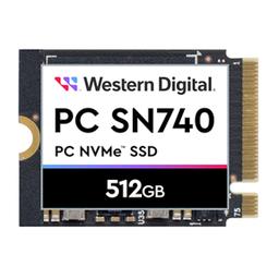 Western Digital PC SN740 Pyrite 512 GB M.2-2230 PCIe 4.0 X4 NVME Solid State Drive