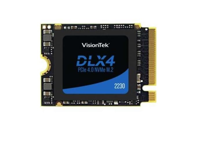 VisionTek DLX4 1 TB M.2-2230 PCIe 4.0 X4 NVME Solid State Drive