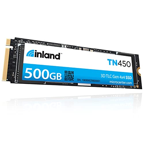 Inland TN450 500 GB M.2-2280 PCIe 4.0 X4 NVME Solid State Drive