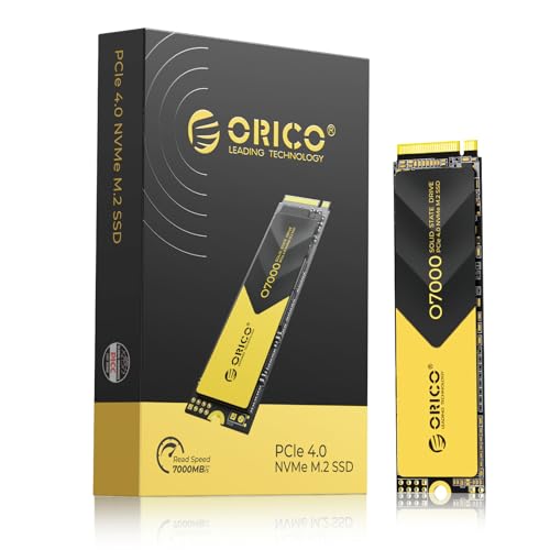 Orico O7000 512 GB M.2-2280 PCIe 4.0 X4 NVME Solid State Drive