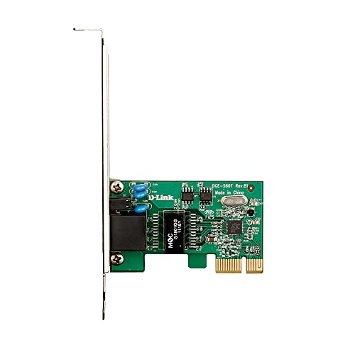 D-Link DGE-560T Gigabit Ethernet PCIe x1 Network Adapter